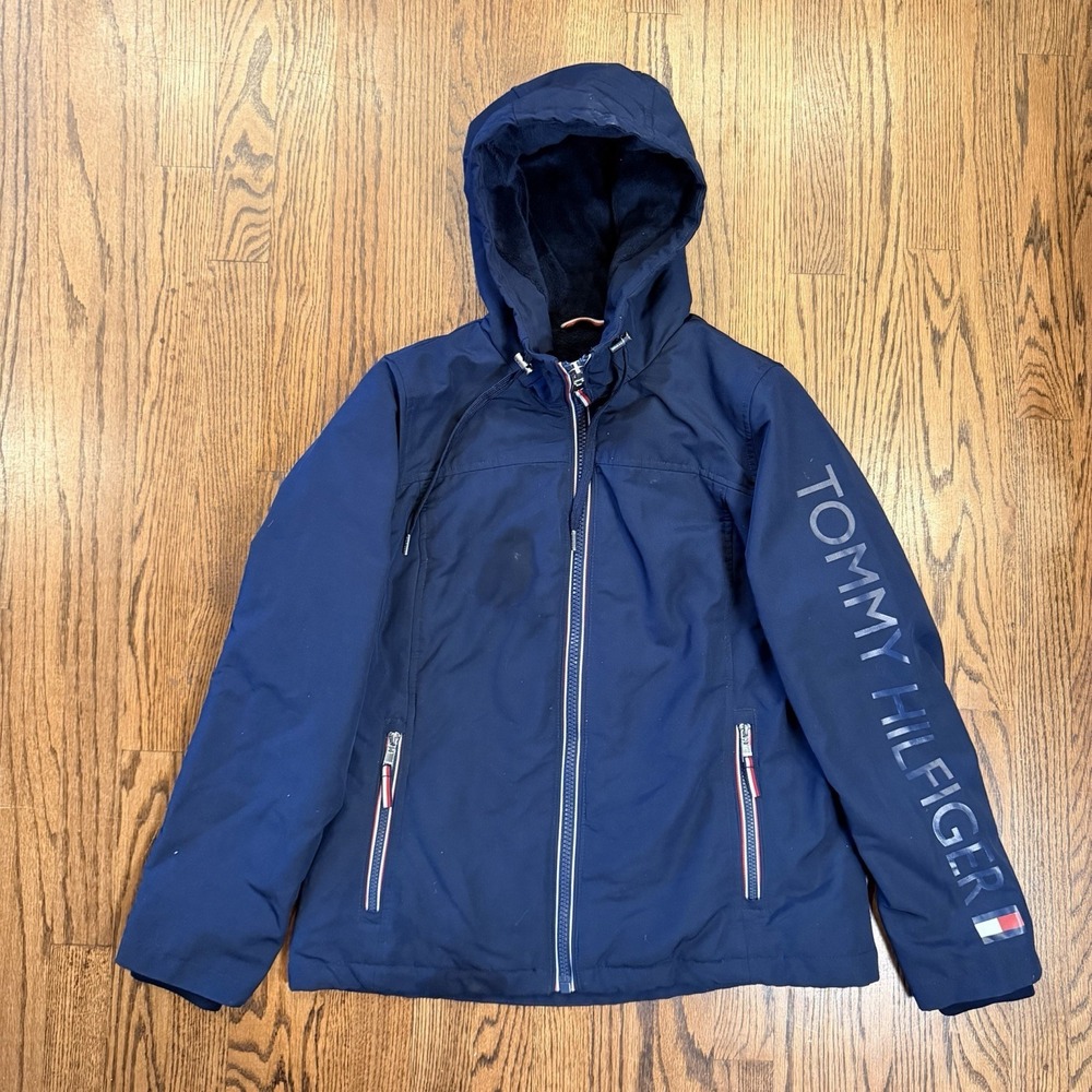 Tommy Hilfiger Women's Lined Soft Shell jacket, Navy Blue Women's S/CH Warm